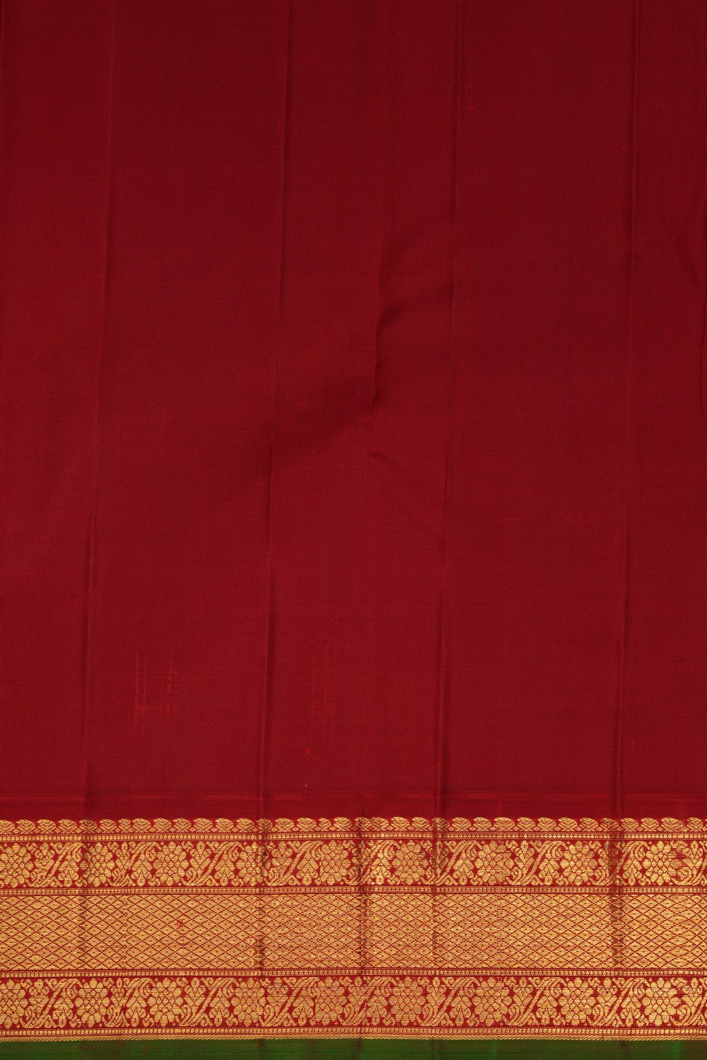Image of Kanchipuram Silk Green Saree